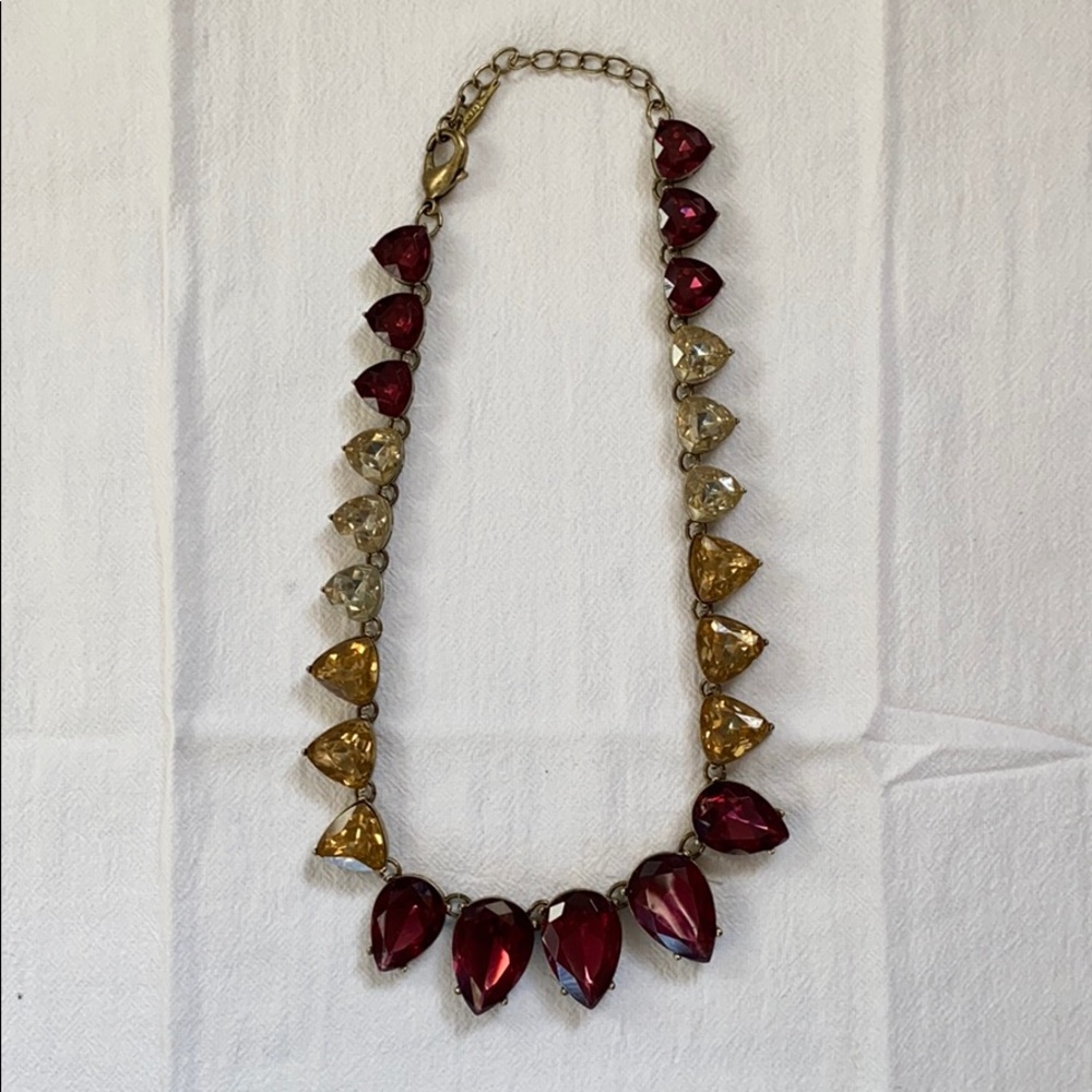 stone statement necklace